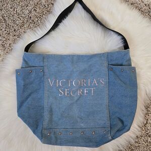 VICTORIA'S SECRET Denim Tote Bag
